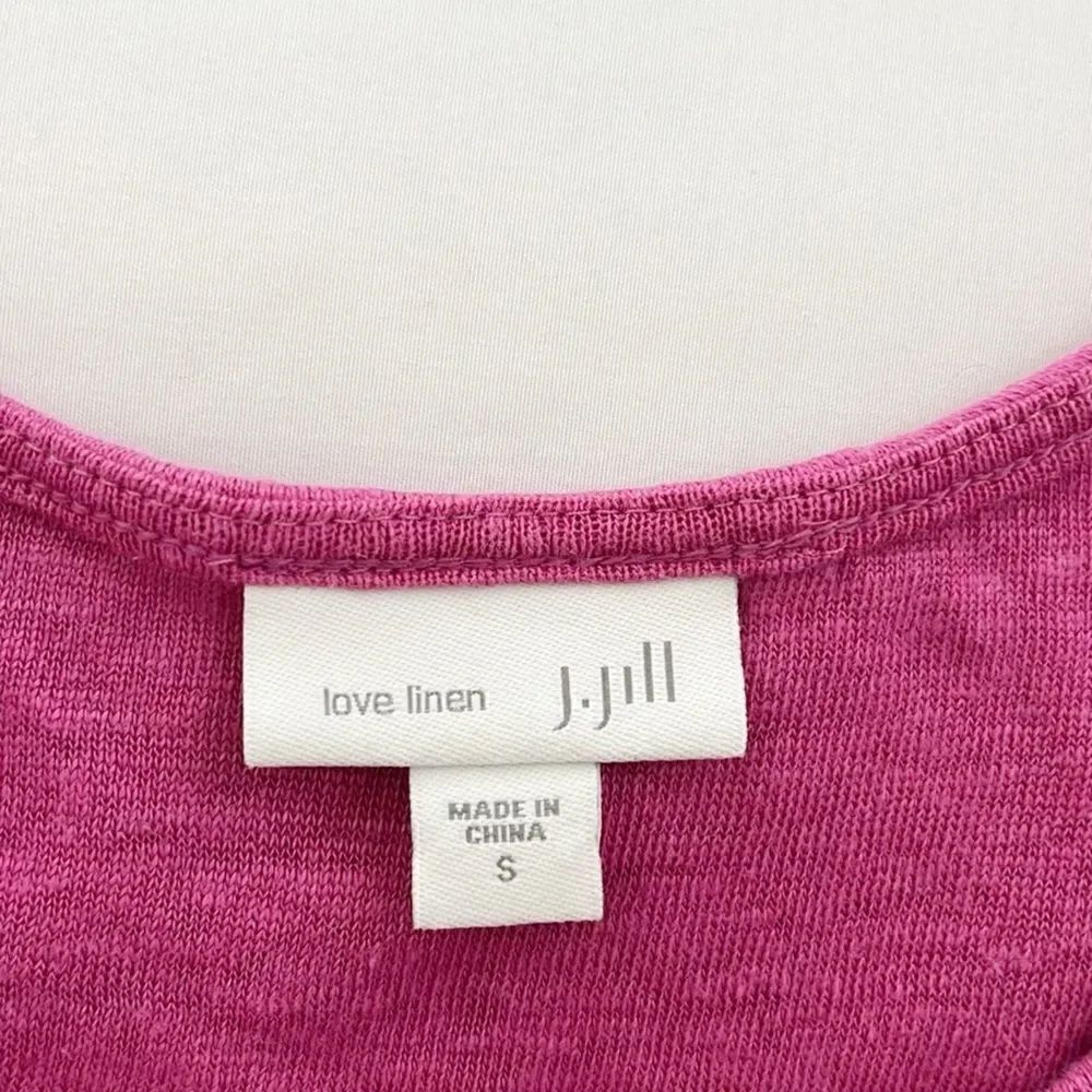 J Jill 100% Linen Side Panel Tank Top - Picture 5 of 7